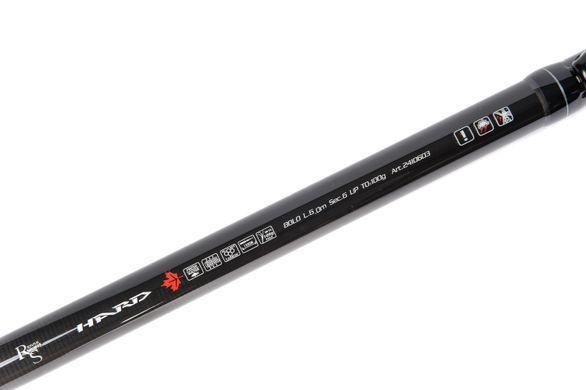 Вудилище болонское River Sports Fishing Hard pole 6м до 100 грамм